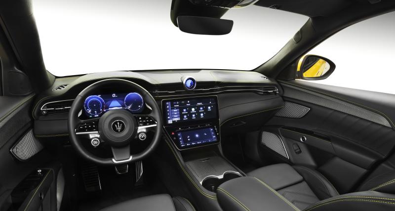 Maserati Grecale (2022) : tout savoir sur le nouveau SUV du Trident - prix, date de sortie, photos, motorisation… - Des écrans à foison à bord du SUV