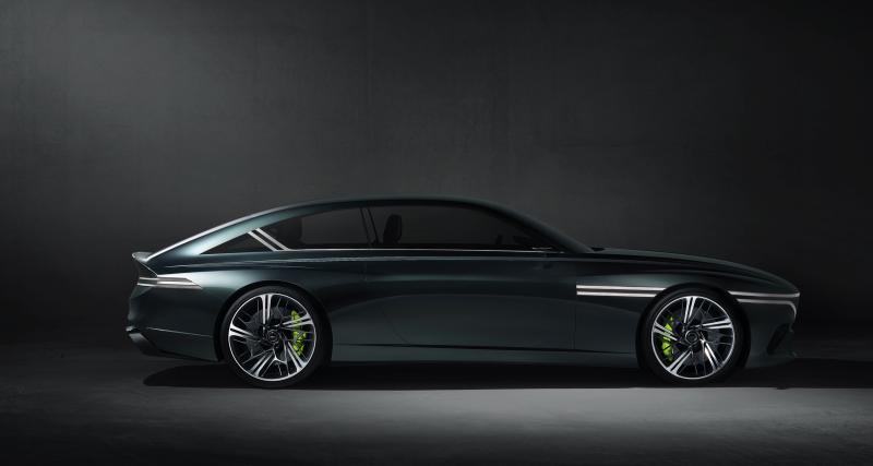 Genesis X Speedium Coupé (2022) : il pourrait préfigurer une future GT électrique et luxueuse - Un design pur, sans aucun montant