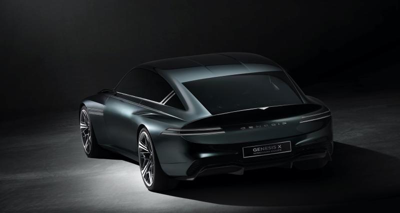 Genesis X Speedium Coupé (2022) : il pourrait préfigurer une future GT électrique et luxueuse - Un modèle similaire mis en vente d’ici 2030 ?