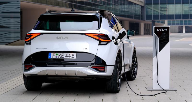 Kia Sportage hybride rechargeable