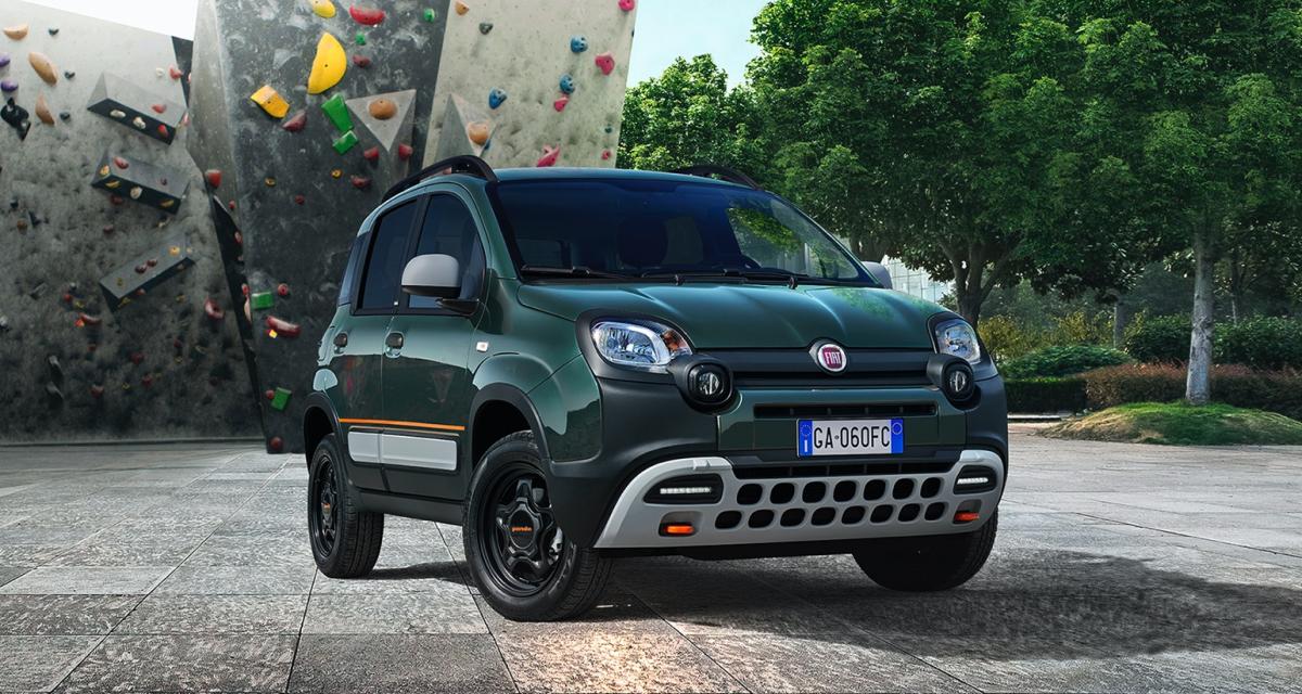 Fiat Panda Garmin (2022) : dans sa version City Cross, la citadine adopte un look outdoor