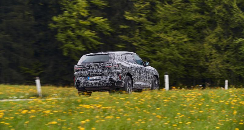 BMW XM (2022) : le nouveau SUV sportif et hybride rechargeable signé BMW M commence à se montrer - BMW XM (2022)