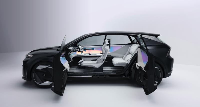 Renault Scénic Vision (2022) : le monospace renaît, il roule désormais à l’électricité et à l’hydrogène - De la reconnaissance faciale pour ouvrir le SUV