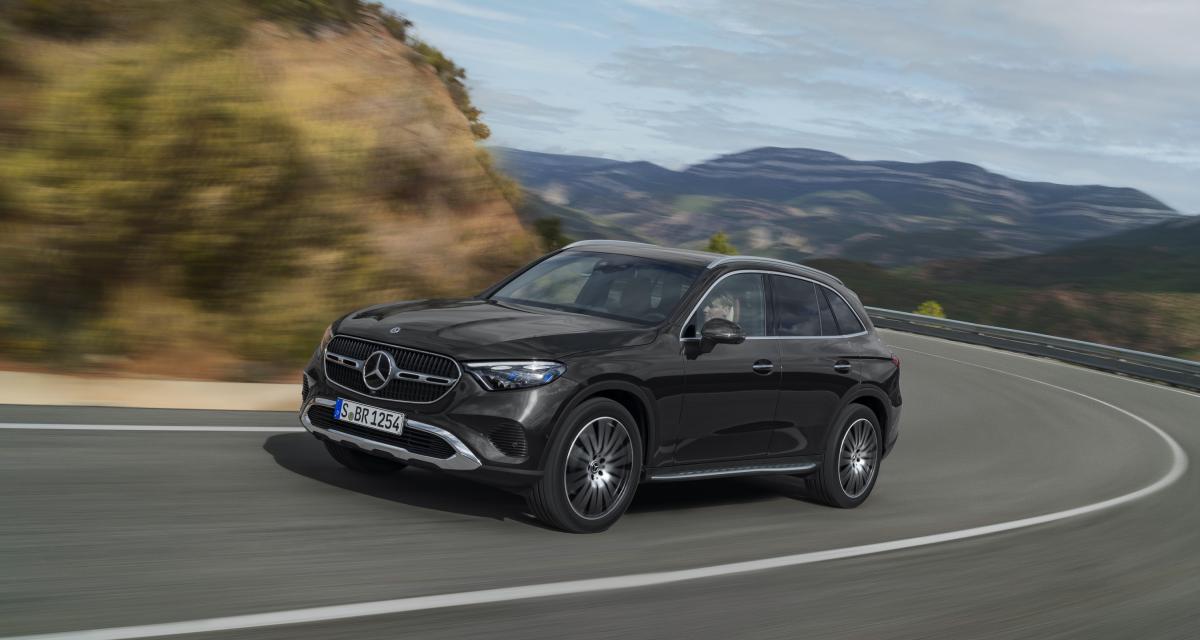 Mercedes-Benz GLC (2022) : photos, infos, autonomie et équipements du nouveau SUV compact hybride rechargeable