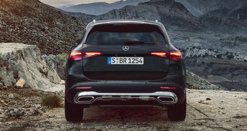Mercedes-Benz GLC (2022) : photos, infos, autonomie et équipements du nouveau SUV compact hybride rechargeable - Des feux 3D pour la face arrière