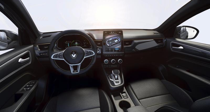 Renault Arkana E-Tech Engineered (2022) : dans sa version hybride, le SUV coupé arbore des détails bling-bling - Renault Arkana E-Tech Engineered (2022)