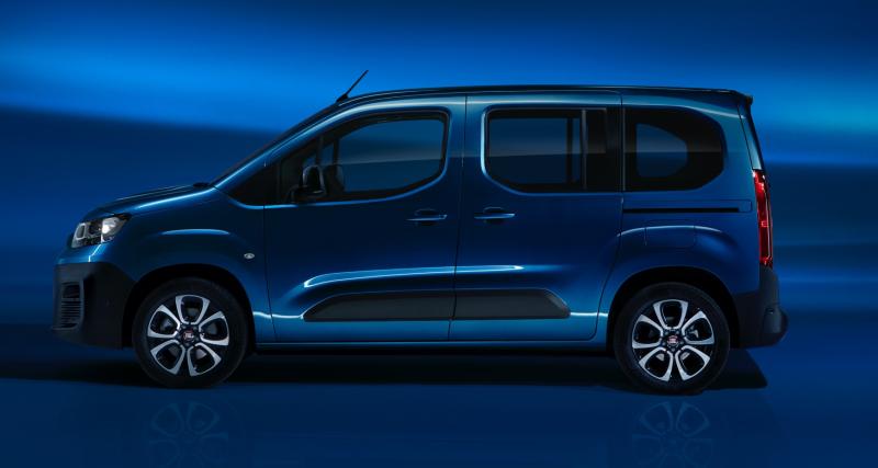Fiat E-Doblo (2022) : le van familial passe à l’électrique, voici son autonomie - Fiat E-Doblo (2022)