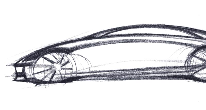 Hyundai Ioniq 6 - essai, avis, fiche technique et autonomie de la berline électrique - Avant sa présentation officielle, la Hyundai Ioniq 6 se montre à travers des croquis