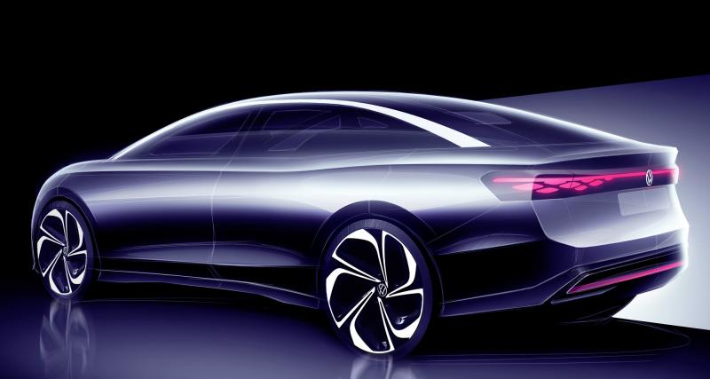 Prévue pour 2023, la Volkswagen ID. Aero commence à se montrer sous la forme d’un concept car - Volkswagen ID. Aero