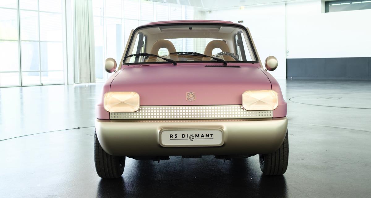 Renault 5 Diamant (2022) : une version électrique imaginée par le designer Pierre Gonalons avec des matériaux nobles