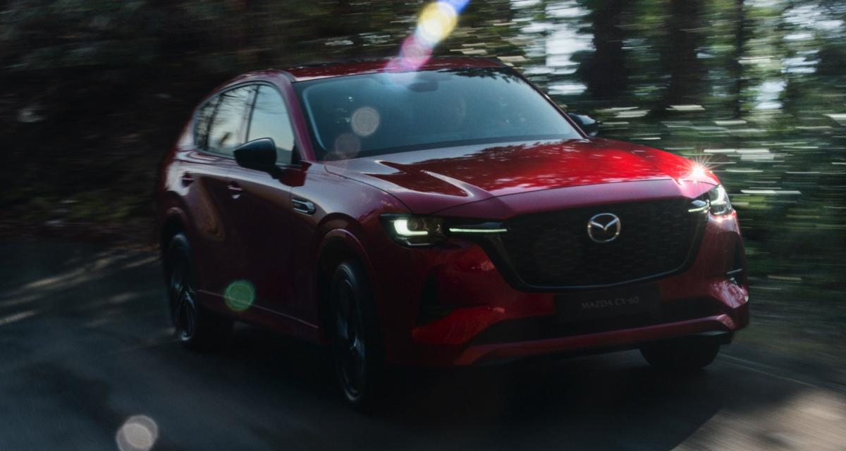 Mazda pense aux gros rouleurs et offre à son nouveau CX-60 un moteur diesel hybride