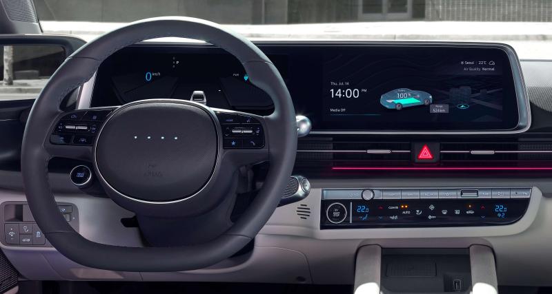 Hyundai Ioniq 6 (2022) : autonomie, recharge, intérieur… La nouvelle berline électrique dévoile sa fiche technique - Hyundai Ioniq 6 (2022)