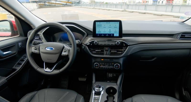 Essai du Ford Kuga Hybrid Flexifuel : quelles consommations pour l'E85 en ville et sur autoroute - Ford Kuga Hybrid Flexifuel