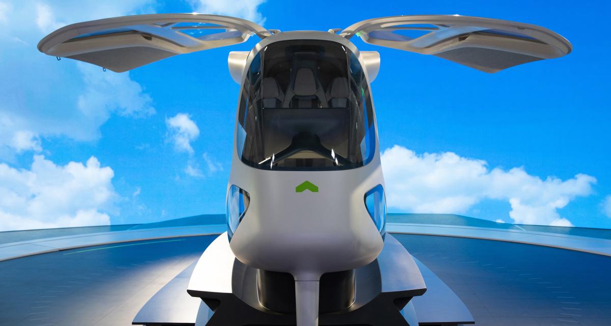 Cette voiture volante imaginée par une filiale de Hyundai pourrait être un transport en commun du futur