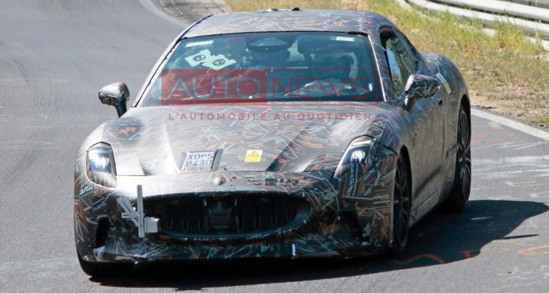  - Maserati GranTurismo Folgore (2023) : de nouvelles photos du coupé GT électrique avant sa sortie