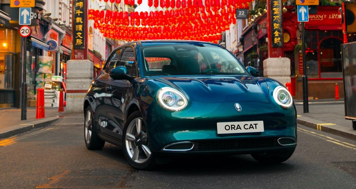 La citadine électrique chinoise Ora Cat débarque en France pour le Mondial de l'Auto 2022