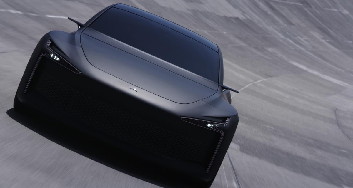 Mondial de l'Auto 2022 : la berline à hydrogène Hopium Machina Vision fait sa première apparition publique