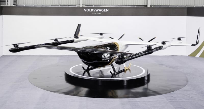  - Volkswagen présente le VMO, un drone électrique qui peut transporter quatre personnes