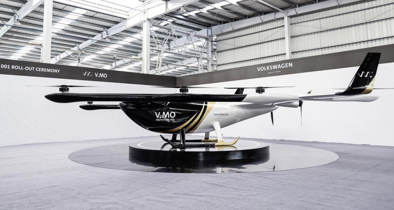 Volkswagen présente le VMO, un drone électrique qui peut transporter quatre personnes - Volkswagen VMO (2022)