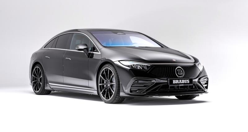  - Mercedes-Benz EQS Brabus (2022) : ajouts aérodynamiques et sportifs pour la berline électrique