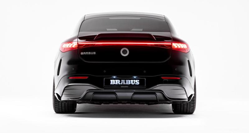 Mercedes-Benz EQS Brabus (2022) : ajouts aérodynamiques et sportifs pour la berline électrique - Mercedes-Benz EQS Brabus (2022)