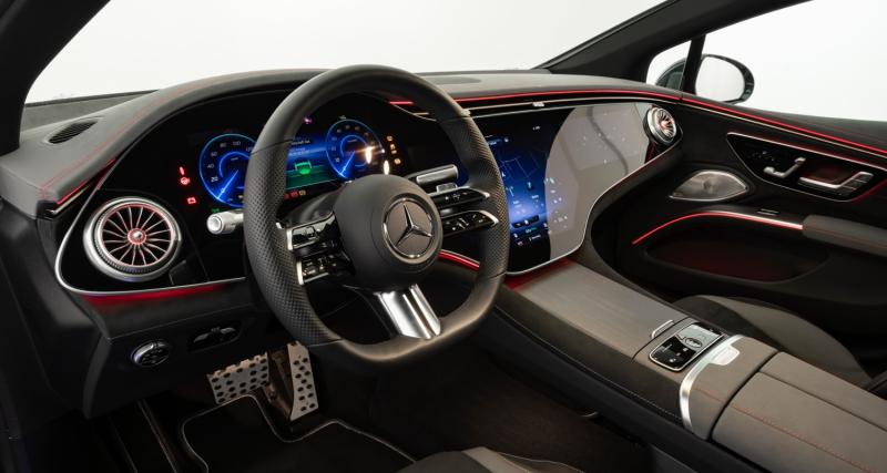 Mercedes-Benz EQS Brabus (2022) : ajouts aérodynamiques et sportifs pour la berline électrique - Mercedes-Benz EQS Brabus (2022)