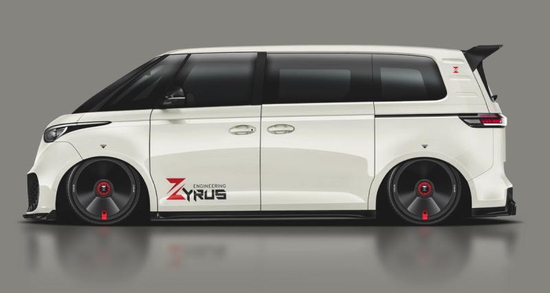  - Volkswagen ID. Buzz by Zyrus Engineering (2022) : design sportif et aérodynamique pour le van électrique