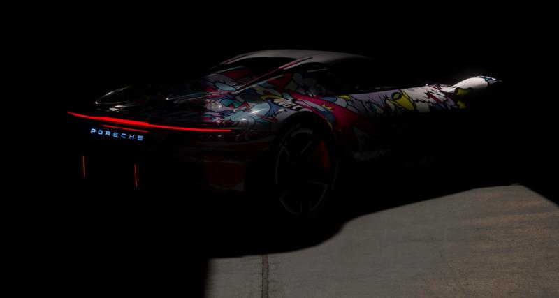 La Porsche Vision Gran Turismo dévoile sa nouvelle livrée lors de la Gamescom 2022 - Porsche Vision Gran Turismo