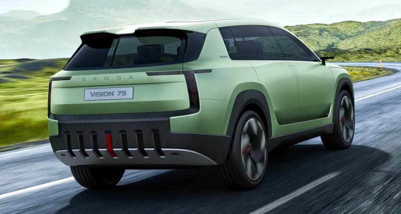 Skoda Vision 7S (2022) : ce nouveau SUV électrique 7 places annonce un futur modèle familial - Plus de 600 kilomètres en une seule charge