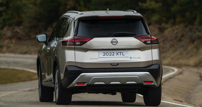 Nissan X-Trail (2022) : disponible avec cinq ou sept places, le SUV mise sur un moteur hybride et un intérieur bardé d’écrans - Nissan X-Trail (2022)