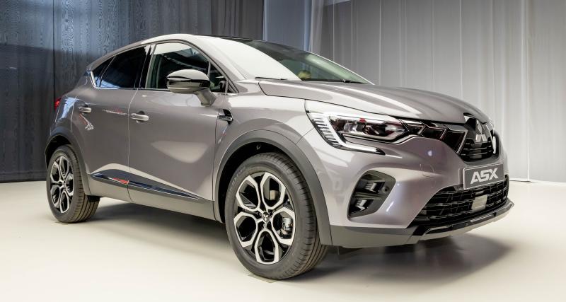  - Mitsubishi ASX (2022) : ce nouveau SUV hybride est un cousin germain du Renault Captur