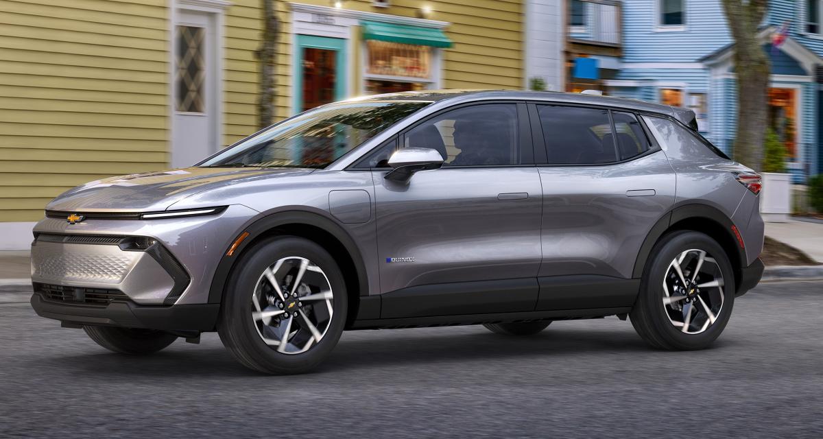 Chevrolet Equinox EV (2023) : un nouveau modèle familial et électrique au tarif agressif