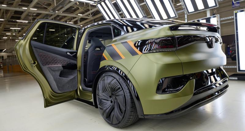 Volkswagen ID.5 GTX Xcite (2022) : le SUV coupé électrique se transforme en modèle tuning - Volkswagen ID.5 GTX Xcite (2022)
