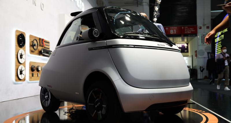 Mondial de l'Auto 2022 - La petite Microlino veut séduire les ados au Mondial de l’Auto 2022