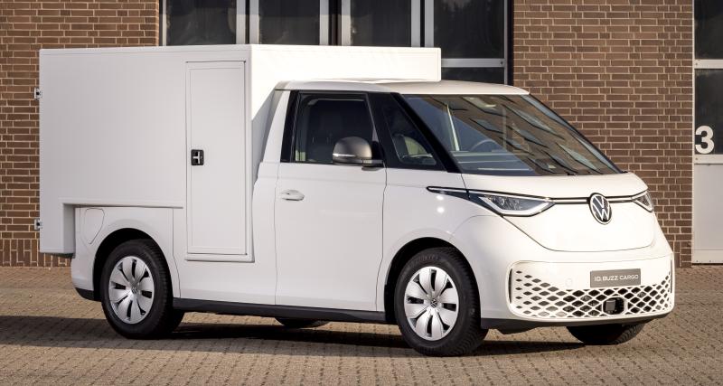 Ambulance, navette, véhicule réfrigéré… Volkswagen dévoile des versions professionnelles de l’ID. Buzz - Un ID. Buzz réfrigéré pour garder des marchandises au frais
