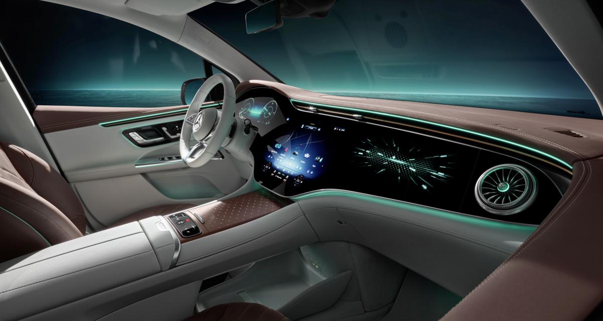 Teaser du futur Mercedes EQE SUV