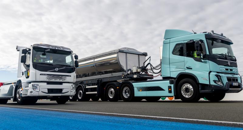 Au volant des poids lourds électriques Volvo Trucks : 44 tonnes du bout des doigts - Deux catégories et des tonnes de batteries