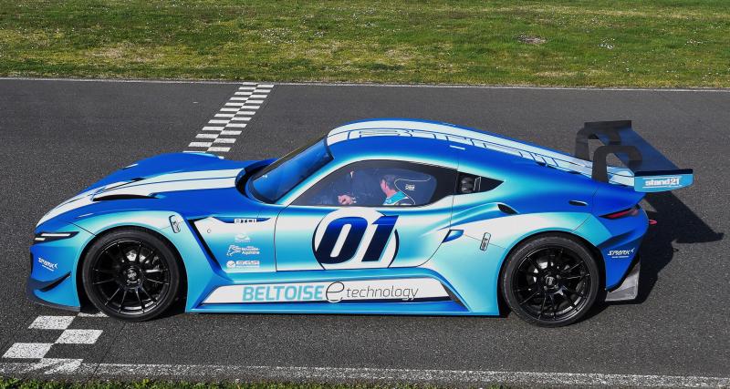Beltoise BT01 (2021) : le coupé GT électrique made in France est exposé lors du Mondial de l’Auto 2022 - Beltoise BT01 (2021)