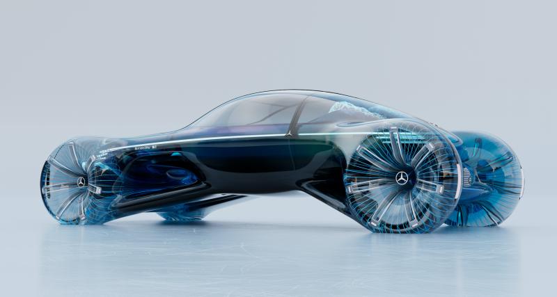 Mercedes-Benz dévoile un concept car virtuel pour le championnat du monde de League of Legends - Repousser les limites du design automobile