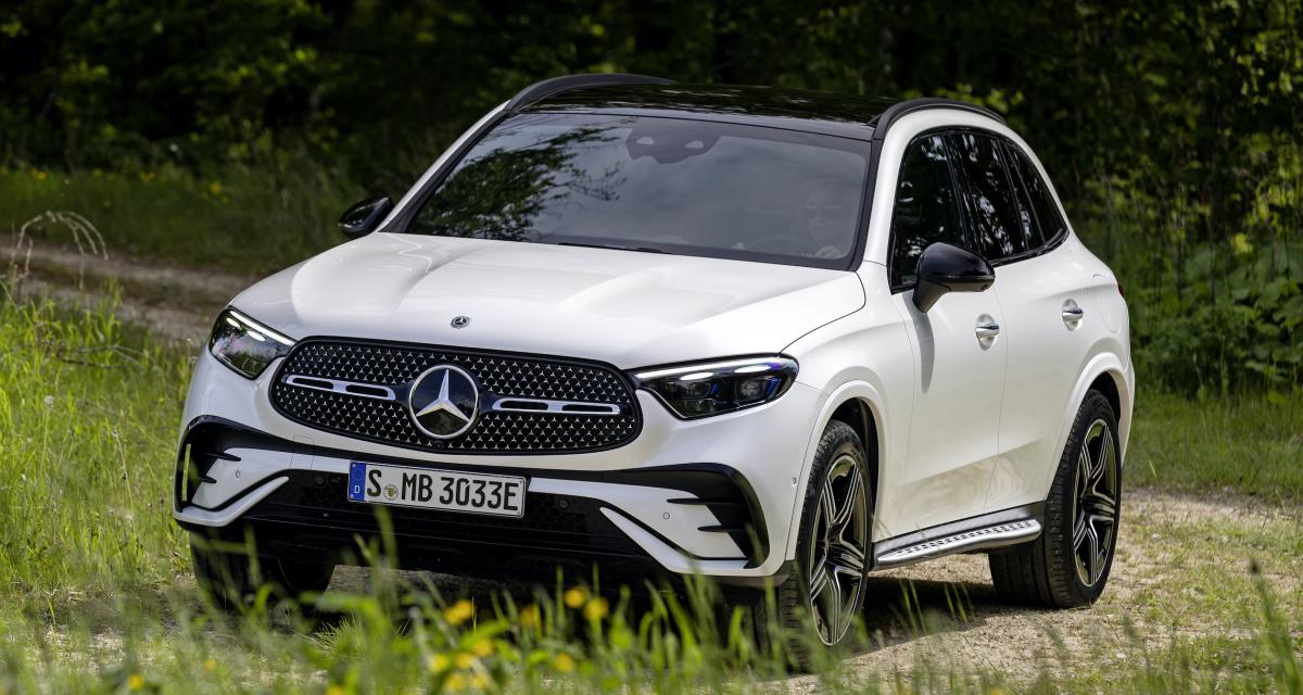 Le Mercedes-Benz GLC se met à l'hybride rechargeable avec ces deux nouvelles motorisations