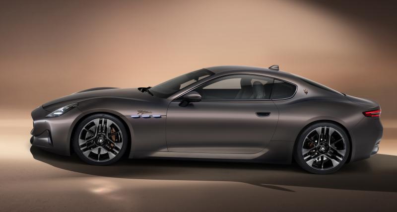 Maserati GranTurismo Folgore (2022) : la déclinaison électrique surpasse la version thermique du coupé - Maserati GranTurismo Folgore (2022)