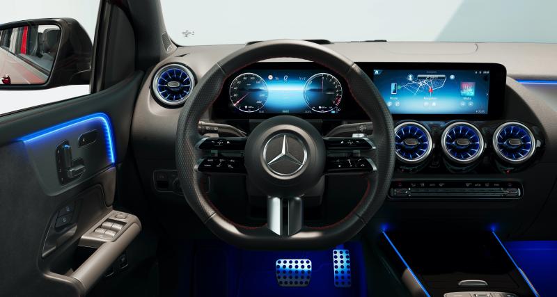 Mercedes-Benz Classe B restylée (2022) : la mise à jour rend la version hybride rechargeable plus performante - Mercedes-Benz Classe B (2022)