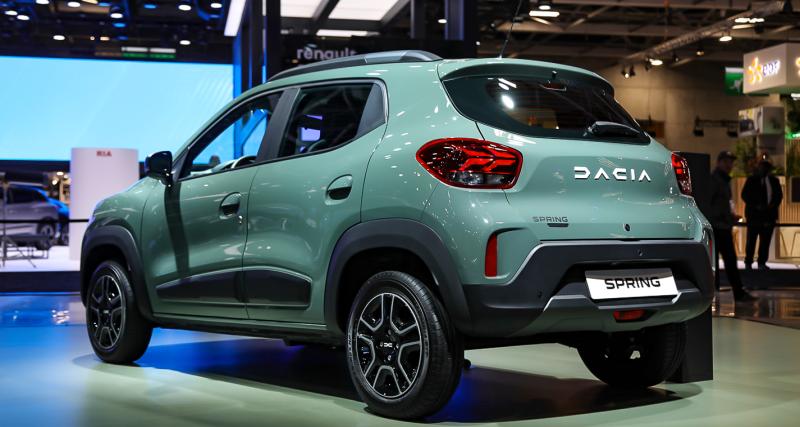 Dacia Spring restylée (2022)