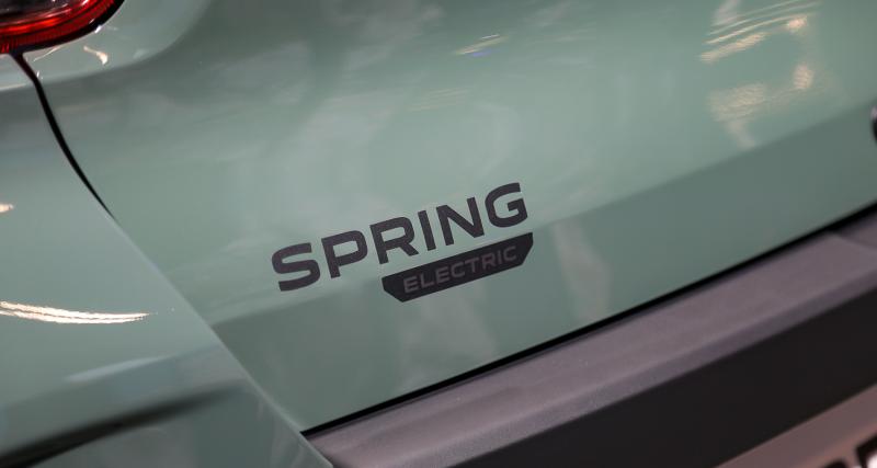 Dacia Spring restylée (2022)