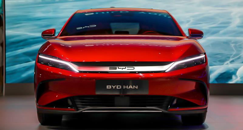 Mondial de l'Auto 2022 - La BYD Han se laisse découvrir au Mondial de l’Auto 2022, nos photos de cette luxueuse berline électrique