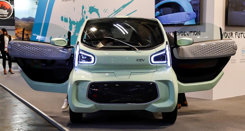 Mondial de l'Auto 2022 - La petite XEV Yoyo tente une opération séduction au Mondial de l’Auto, nos photos du quadricycle électrique