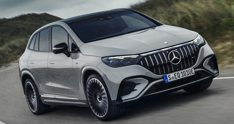 Mercedes-AMG EQE (2022) : le premier SUV électrique d’AMG accélère aussi fort qu’une supercar