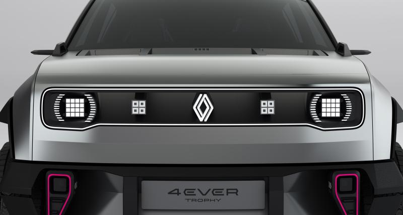 Renault 4EVER Trophy (2022) : la mythique 4L devient un petit SUV électrique tout-terrain - Renault 4EVER Trophy (2022)