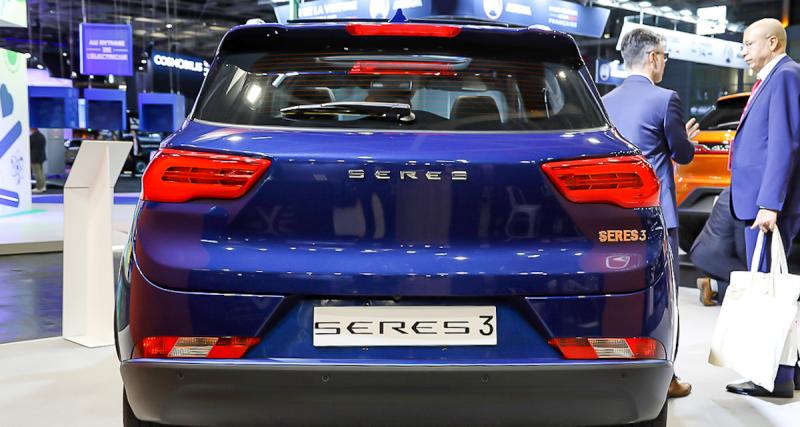 Le Seres 3 se laisse découvrir au Mondial de l’Auto 2022, nos photos du SUV électrique chinois - Seres 3