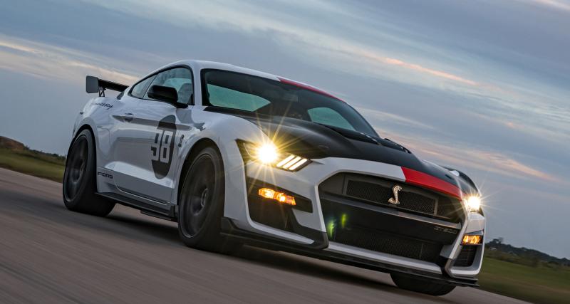  - Hennessey Venom 1200 Mustang GT500 (2022) : cette muscle car surpuissante roule à l’E85